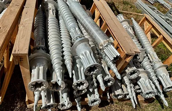 Ground screws — plate 03