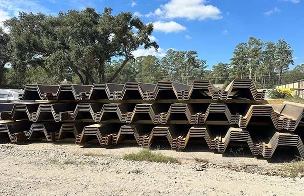 Sheet piling — plate 02