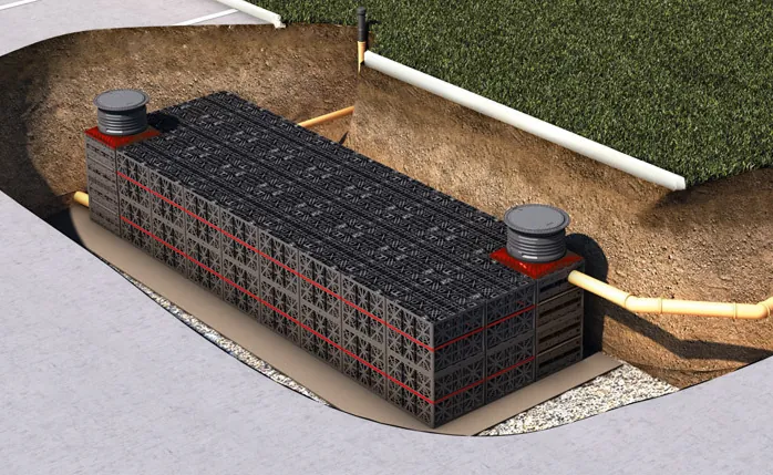 Advanced water retention and storage systems